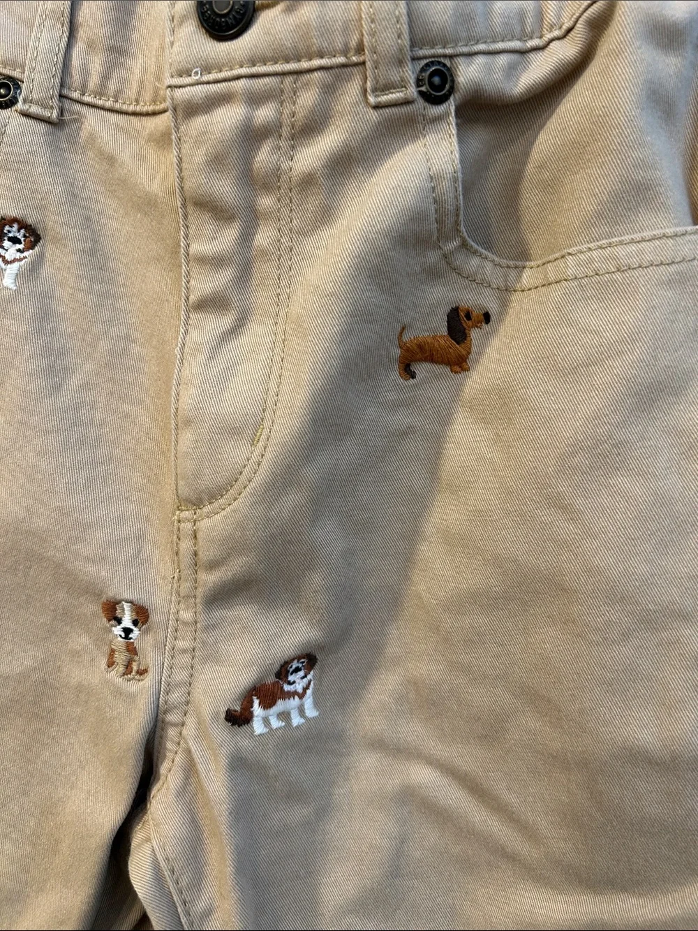 Gymboree tan chino